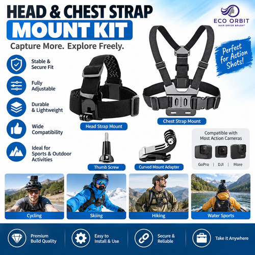Action camera chest head - camera,