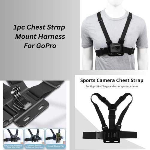 Chest mount harness for gopro - for,