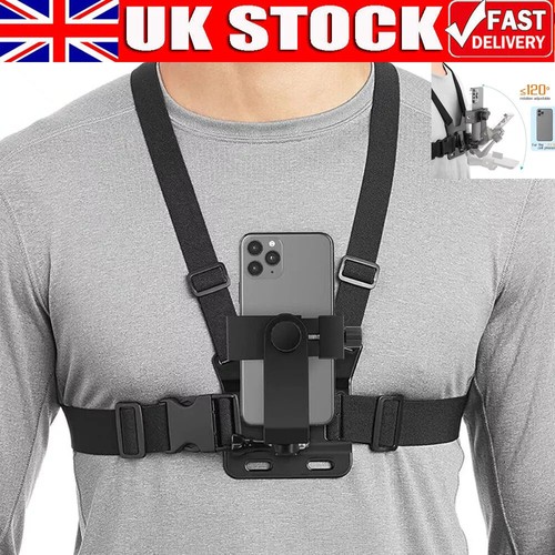 Chest strap harness head mount - head,