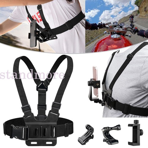 Mobile phone chest mount - phone,