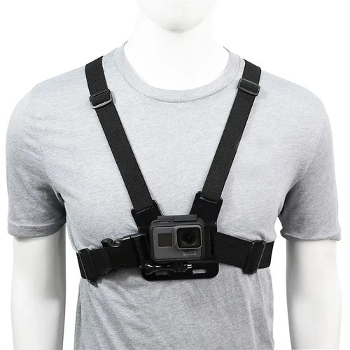 Chest strap mount harness - strap,