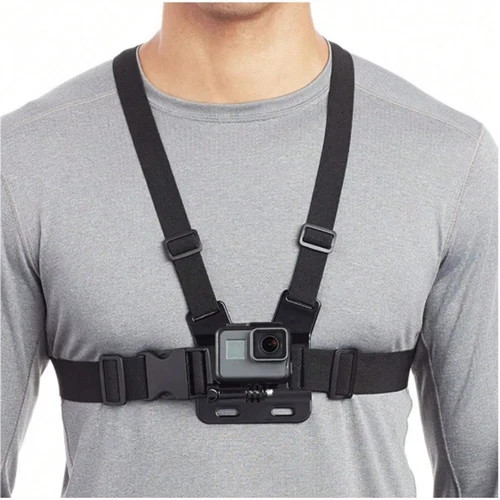 Adjustable elastic chest strap - adjustable,