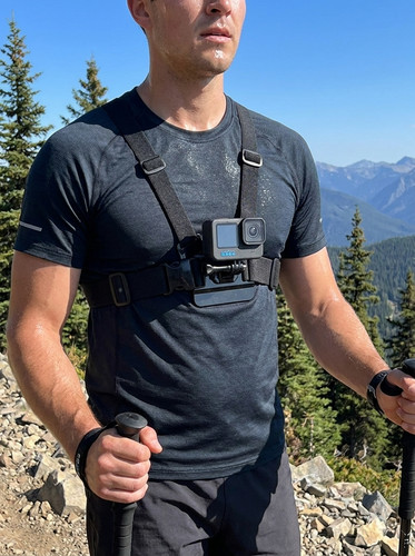 Adjustable camera chest mount - adjustable,